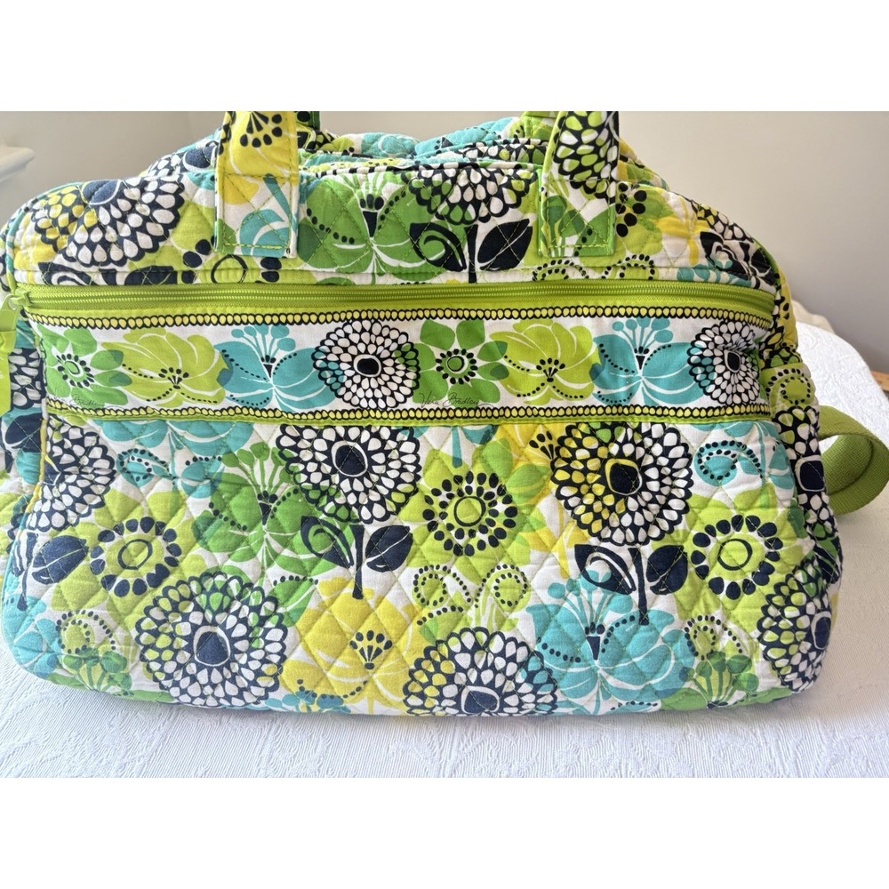 Vera Bradley Grand Traveler Bag - Retired "Limes Up" Pattern